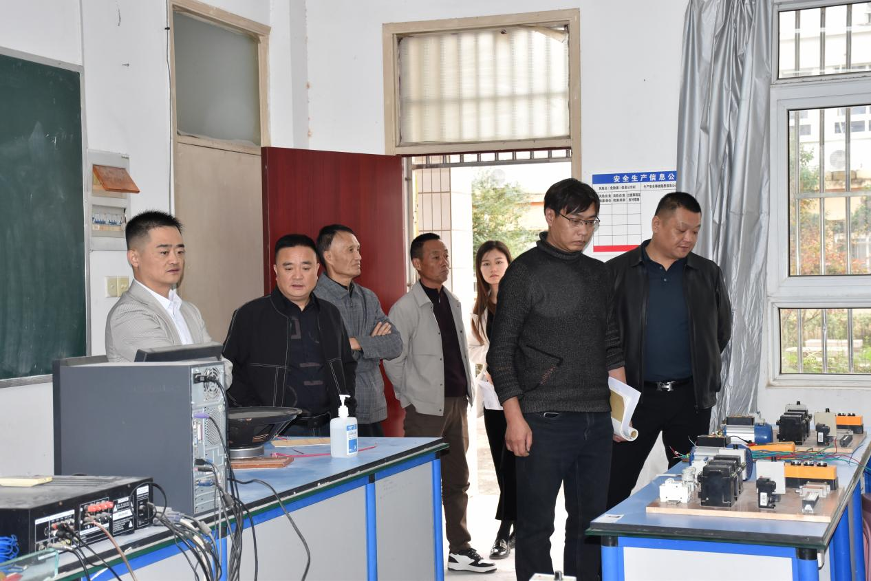 强化实践教育，打造优质实验实训环境 ------学院领导调研检查实验实训室建设