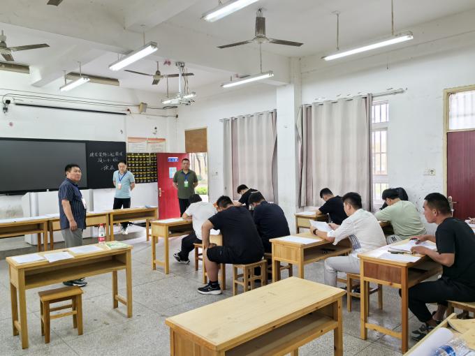 我院退役军人学生期末考试圆满完成