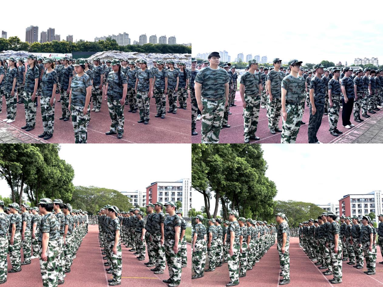 迷彩青春砺锋芒！艺术建工系新生军训热潮