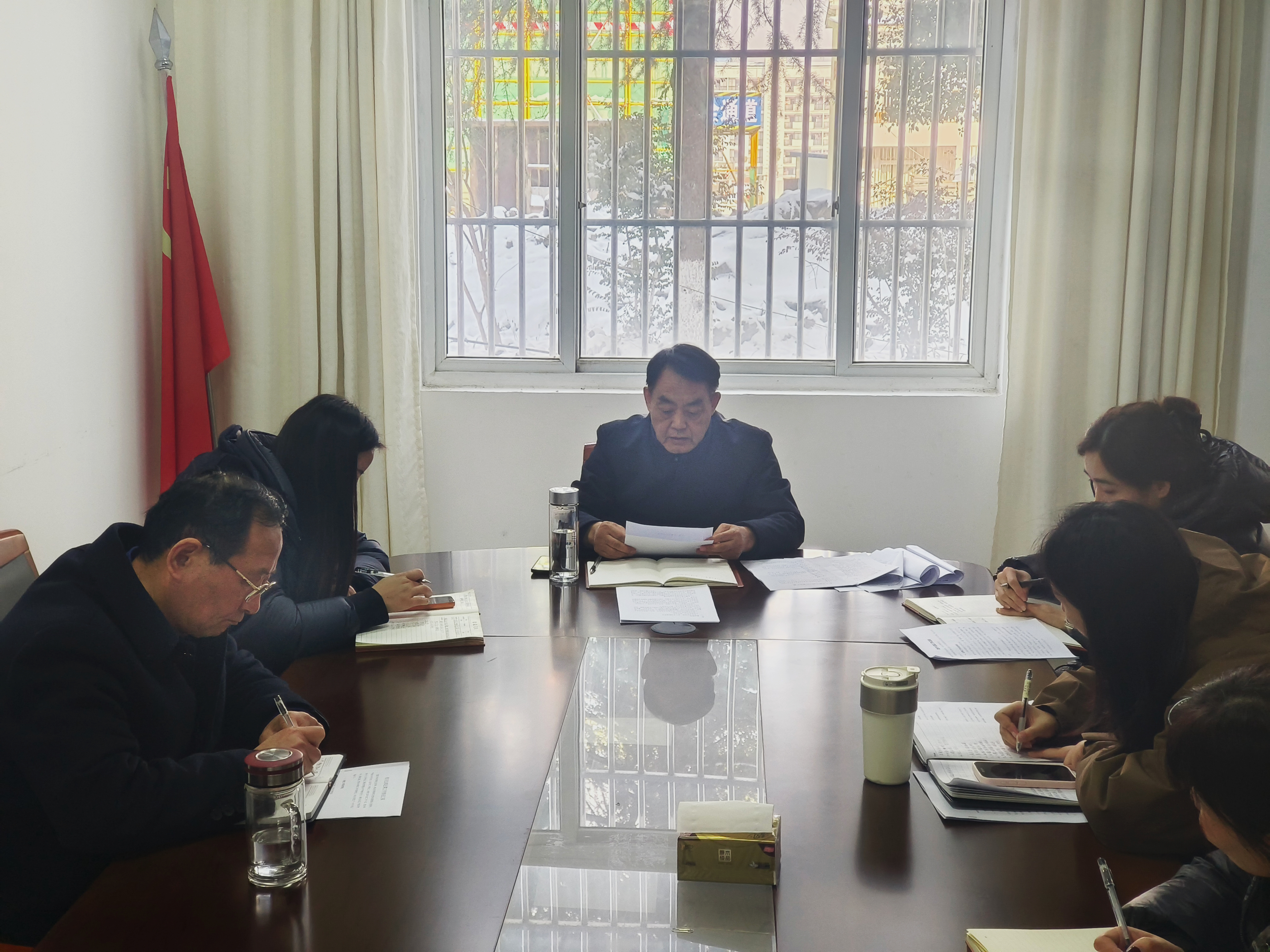 学院召开基层党支部书记第三次会议