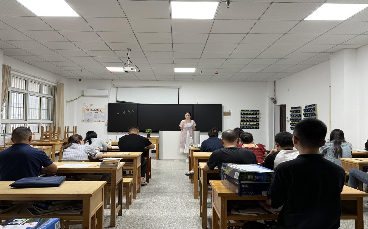 机电经管系精心部署23级退役军人期末考试工作